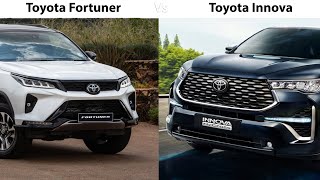 Toyota Fortuner 2023 vs Toyota Innova 2023 Comparison: Which SUV is Right for You?