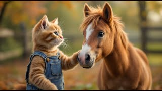 Farm Cats at Work: Hardworking Feline Farmers in Action!