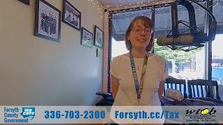Forsyth County Tax Relief and Appeals Process on WTOB