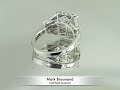 4.36ct princess cut diamond engagement anniversary ring mark broumand