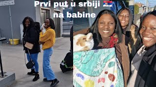 Moja porodica na babinama |Moja majka Prvi put u Srbiji