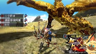 MHXX G★4  実況 金と銀がもたらす悲哀  獰猛化 リオレウス希少種 リオレイア希少種  モンスターハンターダブルクロス