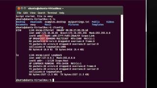 How To use the script command for recording screen contents in Ubuntu Linux Tutorial