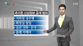 '몰카' 찍으면 20년간 사진·신상 공개 '망신'! / YTN