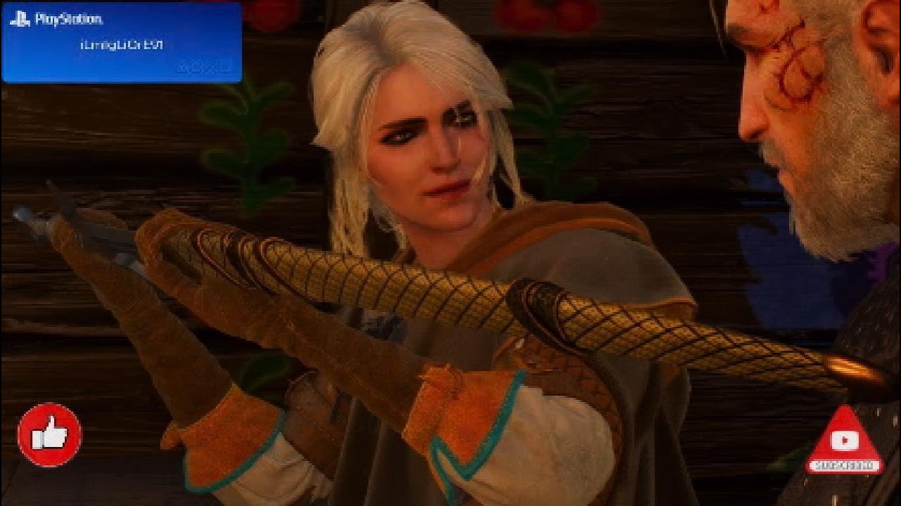 The Witcher 3 Wild Hunt PS5 Best Ending Ciri Diventa Una Witcher ...