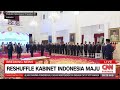 Presiden Joko Widodo Reshuffle Kabinet Jelang Peralihan Pemerintahan