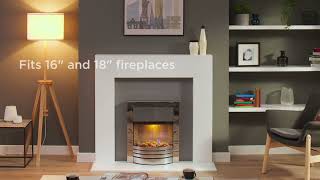 Dimplex Torridon Chrome Optiflame 3D Video