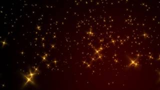 10min. Motion Background - Golden Stars