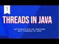 Java Threads Tutorial : What is a Thread in java | Difference between process and thread in java