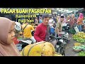 gini klo  musim mangga nangka  di pasar buah pasrepan harga nya sangat murah enak buat di jual lagi