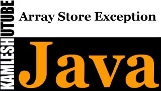 Java Programming -- Part 39 -- Case 4 -- Array Store Exception