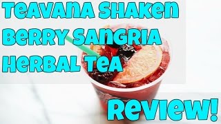 Teavana Shaken Berry Sangria Herbal Tea from Starbucks