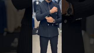 Trending Black Suit For Wedding #Suit #coatpant #blazer #wedding #shadi #shortsvideo #viralvideo