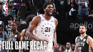 76ERS vs NETS | Fantastic Thrilling Ending in Brooklyn | Game 4