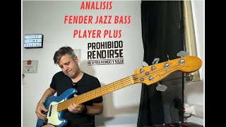 ANALISIS FENDER JAZZ BASS PLAYER PLUS V