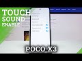 How to Change Touch Sounds in POCO X3 – Turn Off Touch Sounds