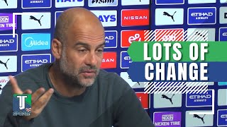 Pep Guardiola EXPLAINS changes at Manchester City during the SUMMER TRANSFER window