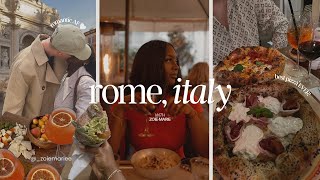 ROME TRAVEL VLOG '24 ☕️🥐🇮🇹 | romantic trip with my fiancée & Italian food heaven