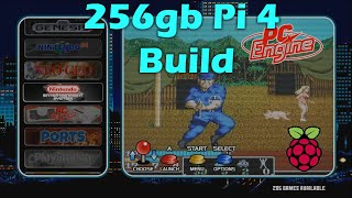 256gb Raspberry Pi 4 Retro Gaming Build - Arcade, Dreamcast, N64, and More