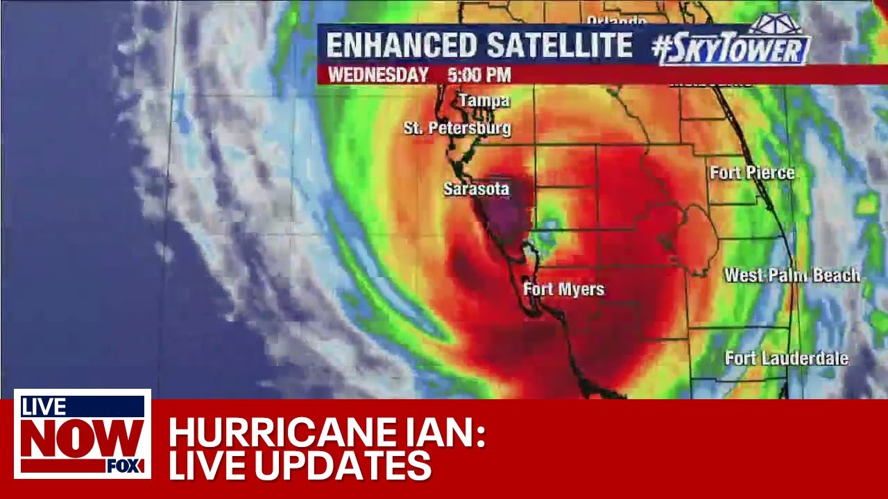 Hurricane Ian Updates -- Now Category 1 Storm As It Crosses Florida ...