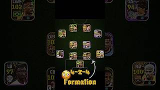 Trick To Get 424 Formation in eFootball 2024 🔥