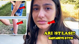 ARILAR SALDIRDI HASTANEYE GİTTİK İĞNE YAPTILAR EYLÜL LAL