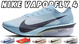 Nike Vaporfly 4 - 6 Colorways #runningshoes #running #newshoes