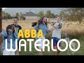 ABBA Waterloo WATER FIGHT! A fun ABBA cover by Abby & Annalie