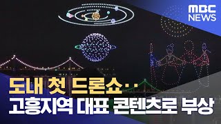 도내 첫 드론쇼.. 고흥지역 대표 콘텐츠로 부상 (2023.12.01/뉴스데스크/여수MBC)