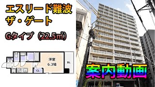 エスリード難波ザ・ゲート　Gタイプ（22.5㎡）【大阪市、新築、賃貸マンション】