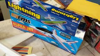 Firefox toys combo lightning and alpha jet plus 2 bonus airplanes