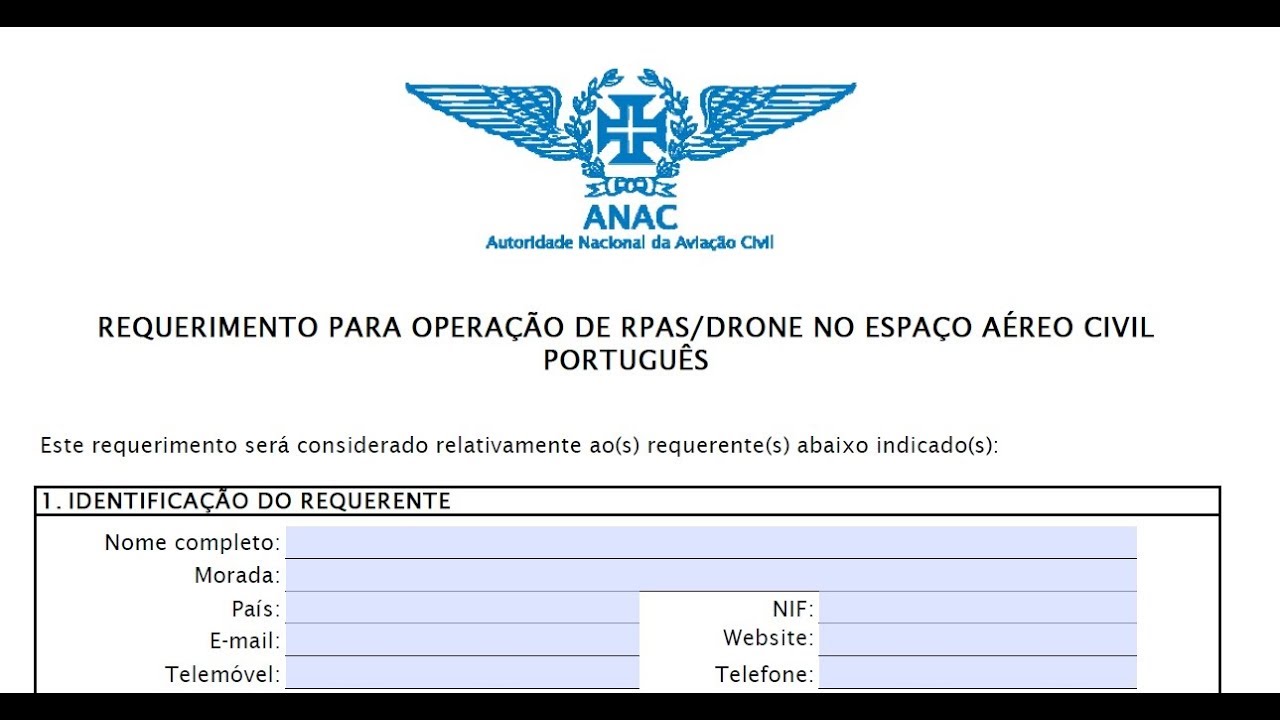 ANAC - AUTORIZAÇÃO DE VOO - Esta Informação Encontra-se Desatualizada ...