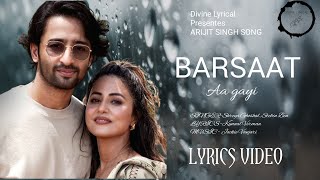 Barsaat Aa Gayi | Lyrics | Karaoke | Shreya Ghoshal|Stebin Ben|Hina Khan|Shaheer S|Javed-Mohsin