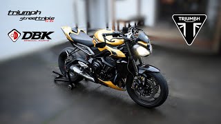 NEW PARTS for Street Triple 765 RS - DBK Special Parts - Build video