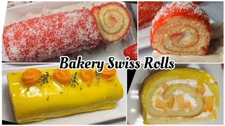 How to make Swiss Roll Cake at Home / Mango Swiss Roll Recipe | Jam Swiss Roll Recipe / Sponge Cake