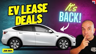 Electric Car Lease Deals of the Month | January 2024 | EV Lease Deals