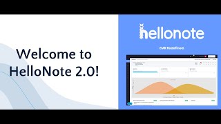 HelloNote 2.0 Webinar - All-in-One EMR · Practice Management · Billing · CRM