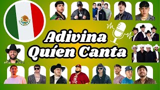 Adivina Quién Canta 🔥 EDICIÓN Regional Mexicano 🎹 Corridos Tumbados