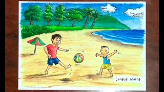Download Gambar Pemandangan Bola Voli