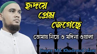 মদিনা প্রেমের গজল | হৃদয়ে প্রেম জেগেছে তোমায় নিয়ে | Hridoyer Prem