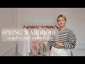 SPRING WARDROBE ESSENTIALS AND STAPLES / SPRING CAPSULE WARDROBE / Laura Byrnes