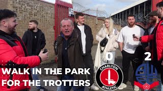 CHARLTON 0 BOLTON 2 | TROTTERS WALK ALL OVER US | Torrid home game, thoughts, interviews #cafc #bwfc
