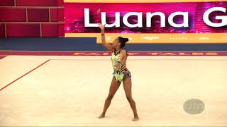 GOMES Luana (ANG) - 2019 Rhythmic Worlds, Baku (AZE) - Qualifications Clubs