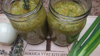 How to Make Caribbean Green Seasoning *My Way* {e-commerce, software, online business}
