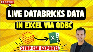 Live Databricks Data in Excel via ODBC