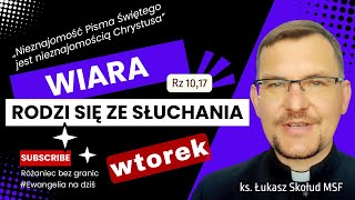 EWANGELIA NA DZIŚ | 17.12.24-wt | (Mt 1, 1-17) | ks. Łukasz Skołud MSF #wiararodzisięzesłuchania