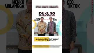 Airlangga bersama CEO TikTok