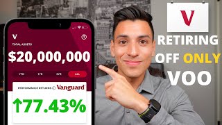 I'm Retiring With $20 Million ONLY Buying VOO (Vanguard S&P 500 Index Fund ETF)