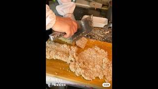 超大炸鸡排 Super-large fried chicken chops #streetfood #小吃