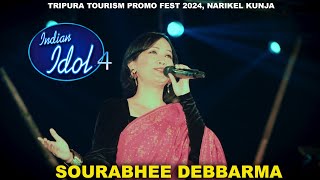 Sourabhee Debbarma Performance || Tripura Tourism Promo Fest 2024 || 1st Even || Narikel Kunja